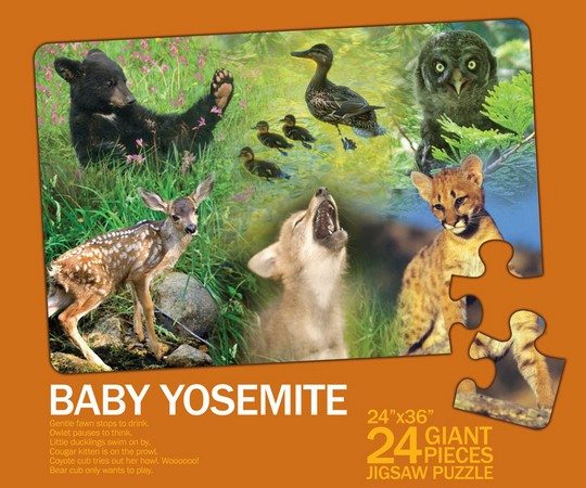 Baby Yosemite Childrens Puzzle Box Top