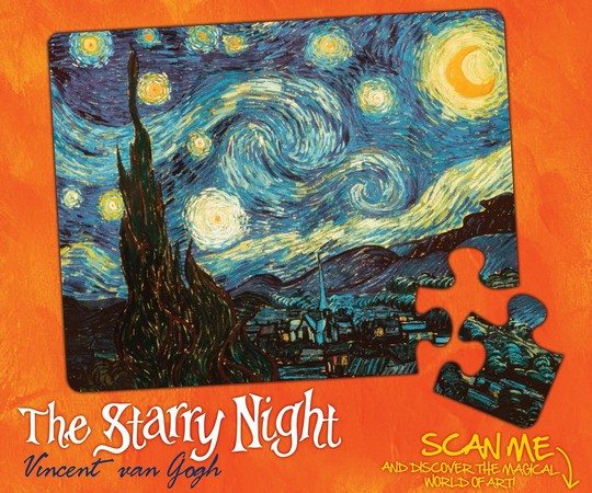 Starry Night - 24 Piece Kids Puzzle